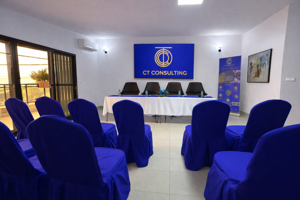 Salle de conférence à Dakar chez CT Consulting