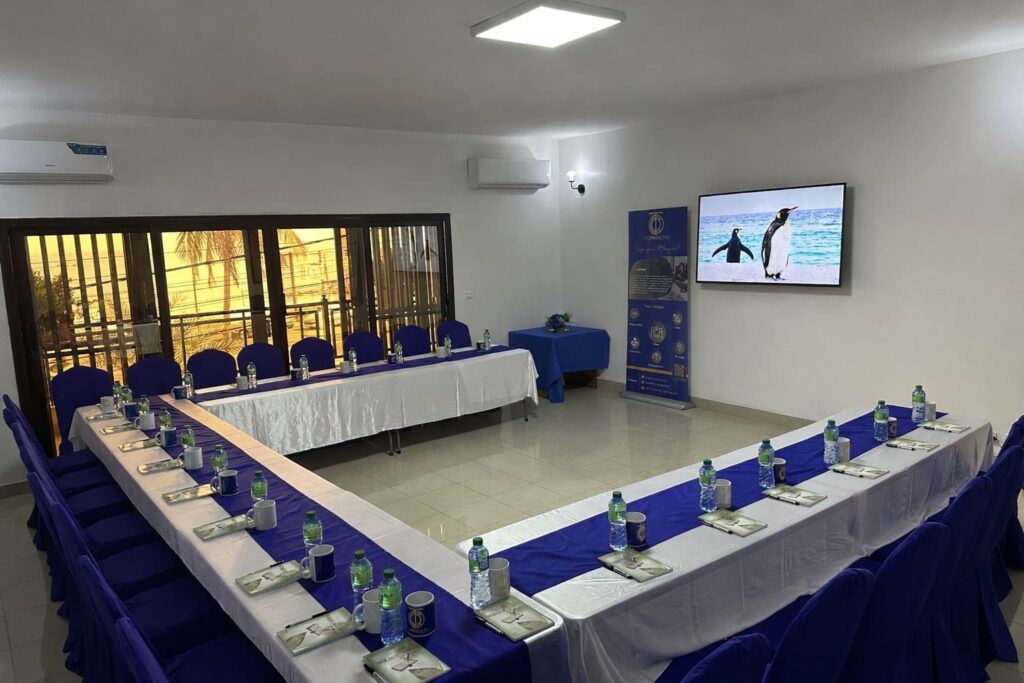 Salle de formation moderne Horizon à Dakar CT Consulting